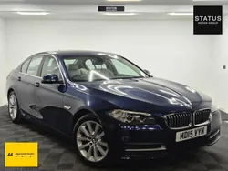 Blue Used 2015 BMW 520 Sedan | £8,795 (Good price)