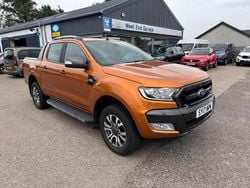 Orange Used 2017 Ford Ranger Wildtrack Pickup | £17,500 (Good price)