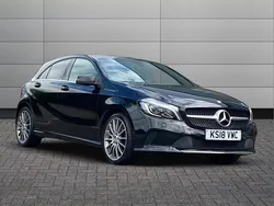 Cosmos black Used 2018 Mercedes A160 Sport Edition Hatchback | £11,395 (Good price)