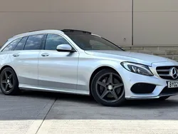 Silver Used 2014 Mercedes C250 AMG Line Premium Estate | £11,495 (Fair price)