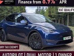 Blue Used 2022 Tesla Model Y Long Range AWD SUV | £25,775 (Fair price)