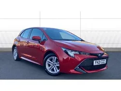 Red Used 2021 Toyota Corolla Hatchback | £16,731 (Fair price)