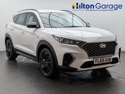 White Used 2019 Hyundai Tucson N Line SUV | £14,650 (Fair price)