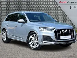 Silver Used 2022 Audi Q7 S-Line SUV | £40,250 (Super price)