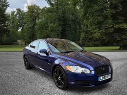 Blue Used 2009 Jaguar XF Premium Luxury Sedan | £2,295 (Fair price)