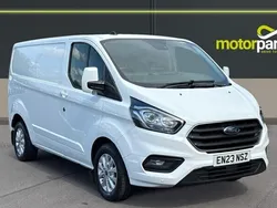 Frozen white gloss Used 2023 Ford Transit Limited Van | £20,000 (A bit pricey)
