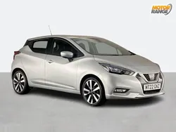 Silver Used 2022 Nissan Micra Tekna Hatchback | £11,395 (Fair price)