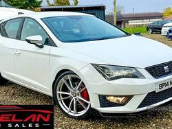 White Used 2014 Seat Leon FR Hatchback | £8,495 (A bit pricey)