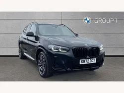 Black Used 2022 BMW X3 M Sport SUV | £38,493 (Expensive)