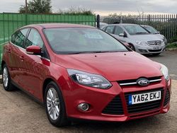 Red Used 2013 Ford Focus Titanium Hatchback | £2,895 (Good price)