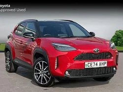 Red Used 2024 Toyota Yaris Cross Sport SUV | £26,998