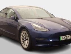 Blue Used 2021 Tesla Model 3 Long Range AWD Sedan | £14,083 (Super price)