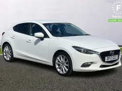 White Used 2017 Mazda 3 Inclusive Hatchback | £11,099 (Fair price)