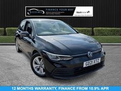 Black Used 2021 VW Golf VIII S Hatchback | £12,495 (Fair price)