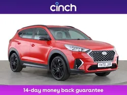 Red Used 2020 Hyundai Tucson N Line SUV | £16,299 (Fair price)