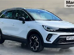 White Used 2022 Vauxhall Crossland Ultimate SUV | £14,550 (Fair price)