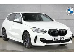 White Used 2024 BMW 118 M Sport Hatchback | £25,433 (Fair price)