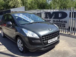 Grey Used 2012 Peugeot 3008 Access Hatchback | £3,450 (Fair price)