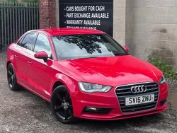 Red Used 2015 Audi A3 Sport Sedan | £5,995 (Super price)