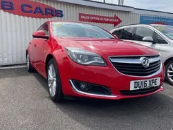 Red Used 2016 Vauxhall Insignia SRi Hatchback | £3,999 (Good price)
