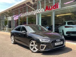 Black Used 2022 Audi A4 S-Line Sedan | £22,200 (Fair price)