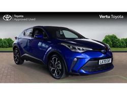 Blue Used 2021 Toyota C-HR Design SUV | £19,728 (Fair price)