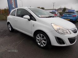 White Used 2012 Vauxhall Corsa Active Hatchback | £2,995 (Fair price)