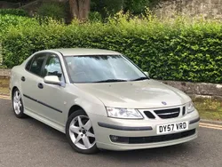 Silver Used 2007 Saab 9-3 Vector Sedan | £2,950 (Fair price)