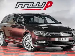 Red Used 2016 VW Passat R-line Estate | £16,995 (Expensive)