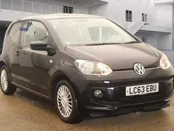Black Used 2013 VW up! high up! Hatchback | £3,995 (Fair price)
