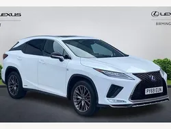 Used 2022 Lexus RX450h Sport Line SUV | £31,750 (Good price)