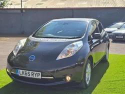 Black Used 2015 Nissan Leaf Acenta Hatchback | £3,600