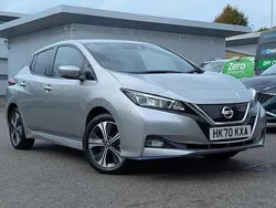 Silver Used 2020 Nissan Leaf N-TEC Hatchback | £13,490 (Fair price)