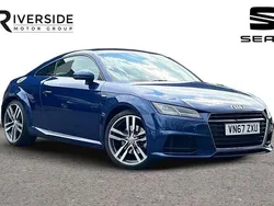 Scuba blue Used 2017 Audi TT S-Line Coupe | £15,490 (Fair price)