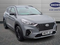 Grey Used 2020 Hyundai Tucson N Line SUV | £15,499 (Fair price)