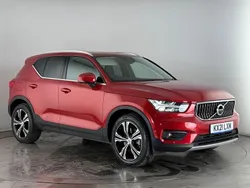 Red Used 2021 Volvo XC40 Inscription SUV | £26,300 (Fair price)