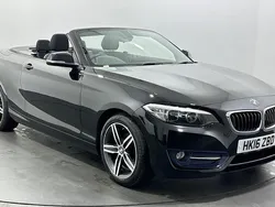 Used 2017 BMW 218 Sport Line Cabriolet | £10,950 (Good price)