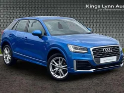 Blue Used 2018 Audi Q2 S-Line SUV | £16,075 (Fair price)