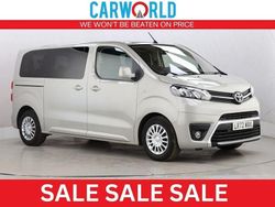 Silver Used 2022 Toyota Proace Verso City Estate | £24,700 (Expensive)
