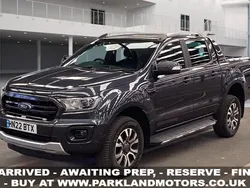Grey Used 2022 Ford Ranger Wildtrack Pickup | £16,995