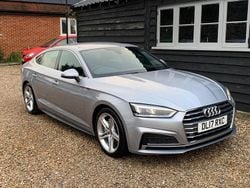 Silver Used 2017 Audi A5 Sportback S-Line Hatchback | £13,500 (Fair price)