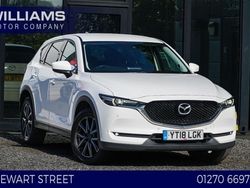 White Used 2018 Mazda CX-5 Inclusive SUV | £10,490 (A bit pricey)