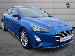 Blue Used 2021 Ford Focus Titanium X Hatchback | £12,319 (Good price)
