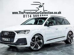 White Used 2021 Audi Q7 Black Edition SUV | £40,890 (A bit pricey)