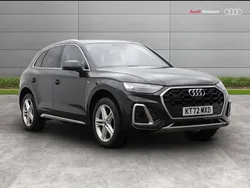 Black Used 2022 Audi Q5 S-Line SUV | £36,990 (A bit pricey)