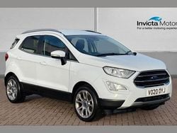 White Used 2020 Ford Ecosport Titanium SUV | £10,750 (Fair price)