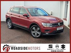 Red Used 2019 VW Tiguan Match SUV | £16,995 (A bit pricey)