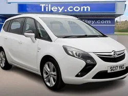 White Used 2017 Vauxhall Zafira Tourer SRi MPV | £8,490 (Fair price)