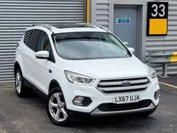 White Used 2017 Ford Kuga ST-Line X SUV | £10,499 (Good price)