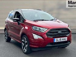 Red Used 2019 Ford Ecosport ST-Line SUV | £8,782 (Fair price)